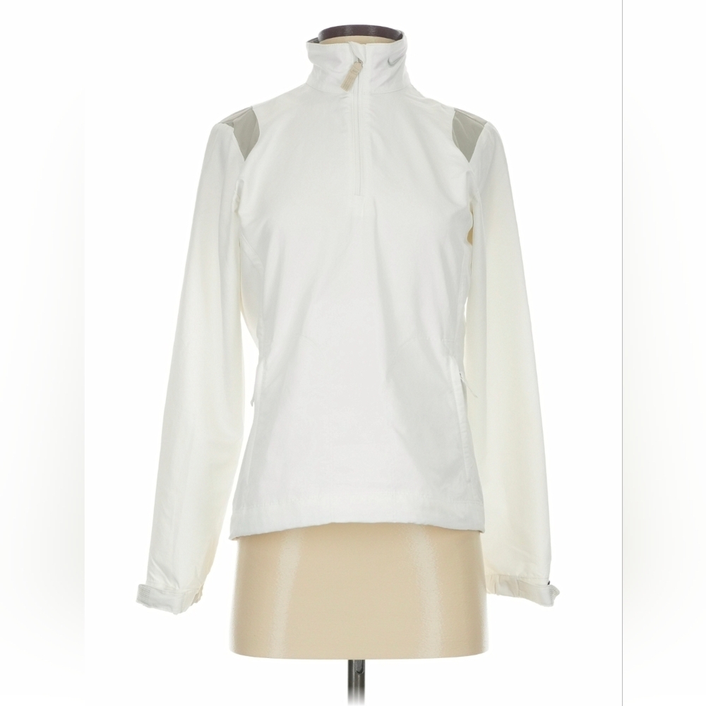 Women's White Long Sleeve Top